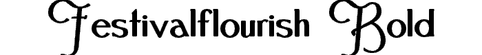 FestivalFlourish Bold font